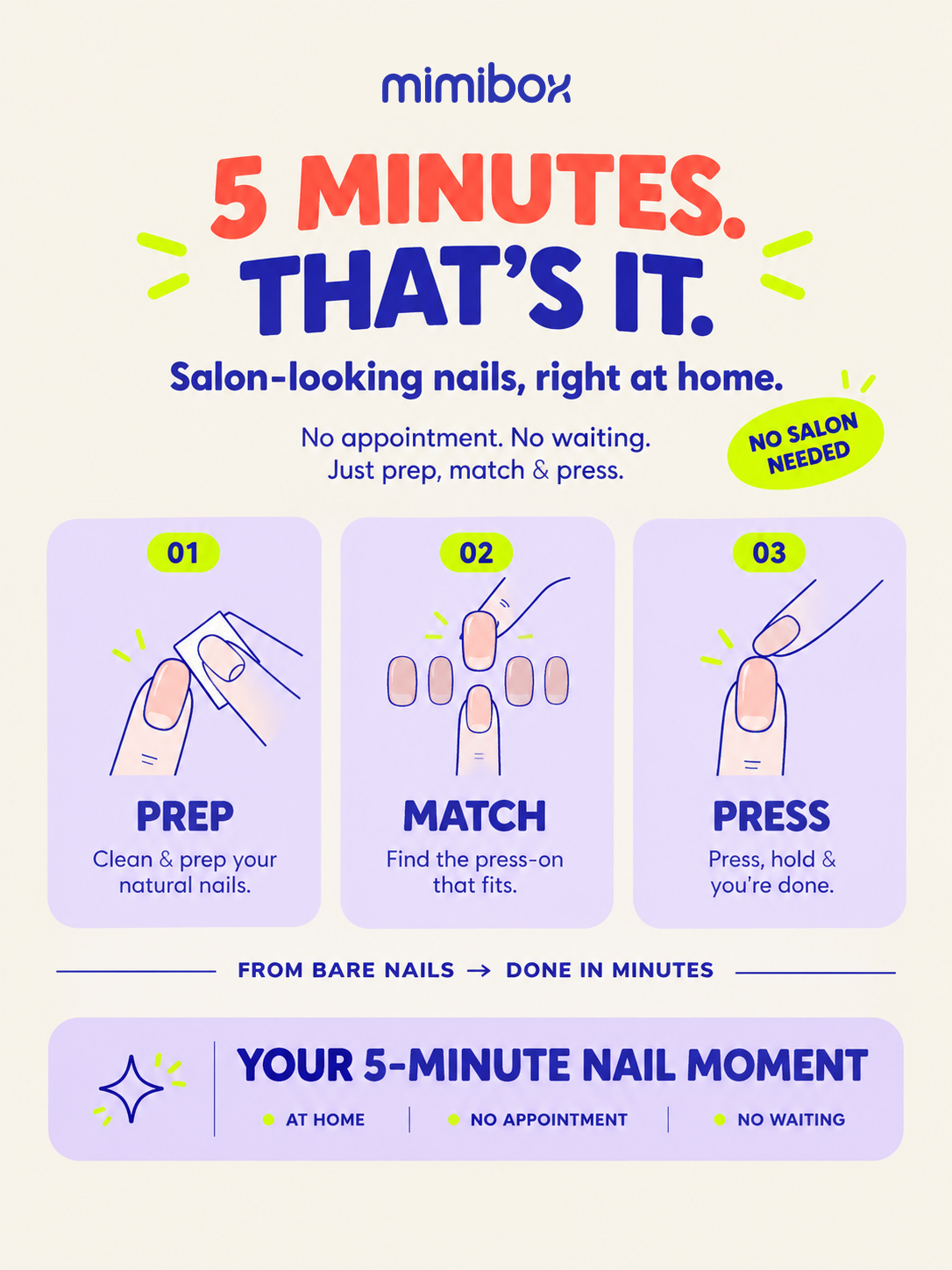 Gilded Wave Press-On Nails