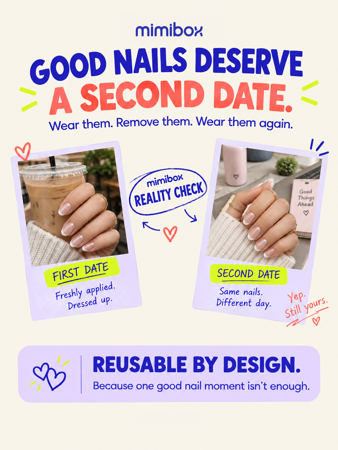 Gilded Wave Press-On Nails