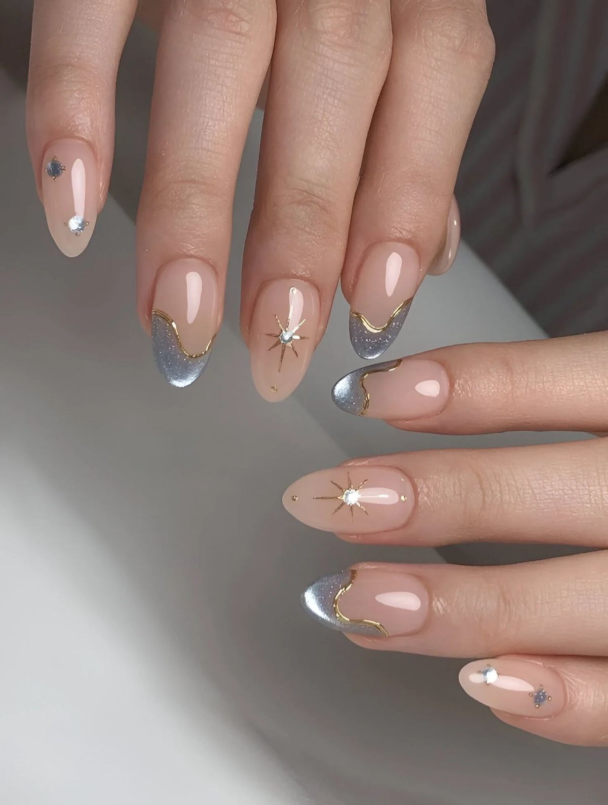 Celestial Astra Press-On Nails