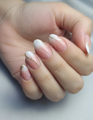 Gilded Wave Press-On Nails