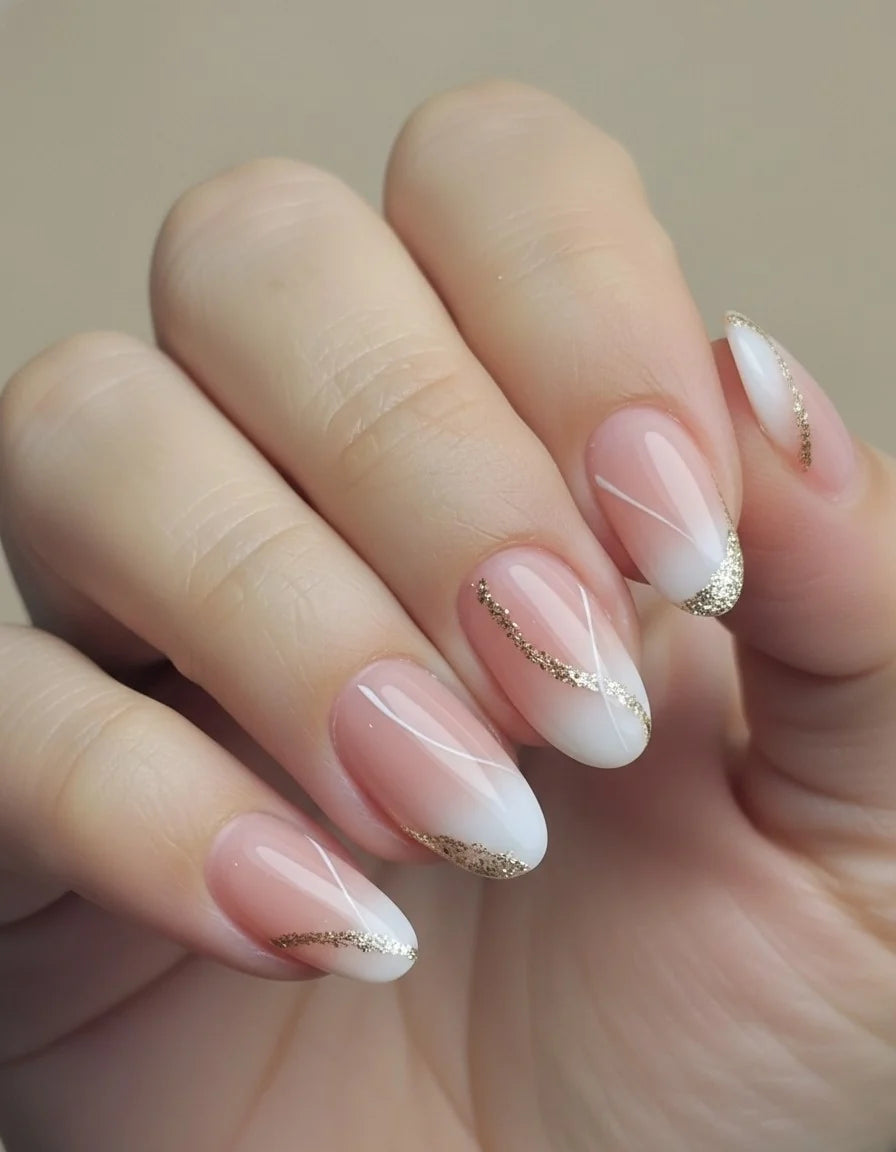 Gilded Wave Press-On Nails