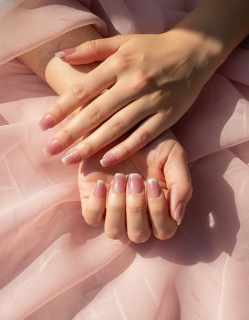 Blush Velvet Press-On Nails