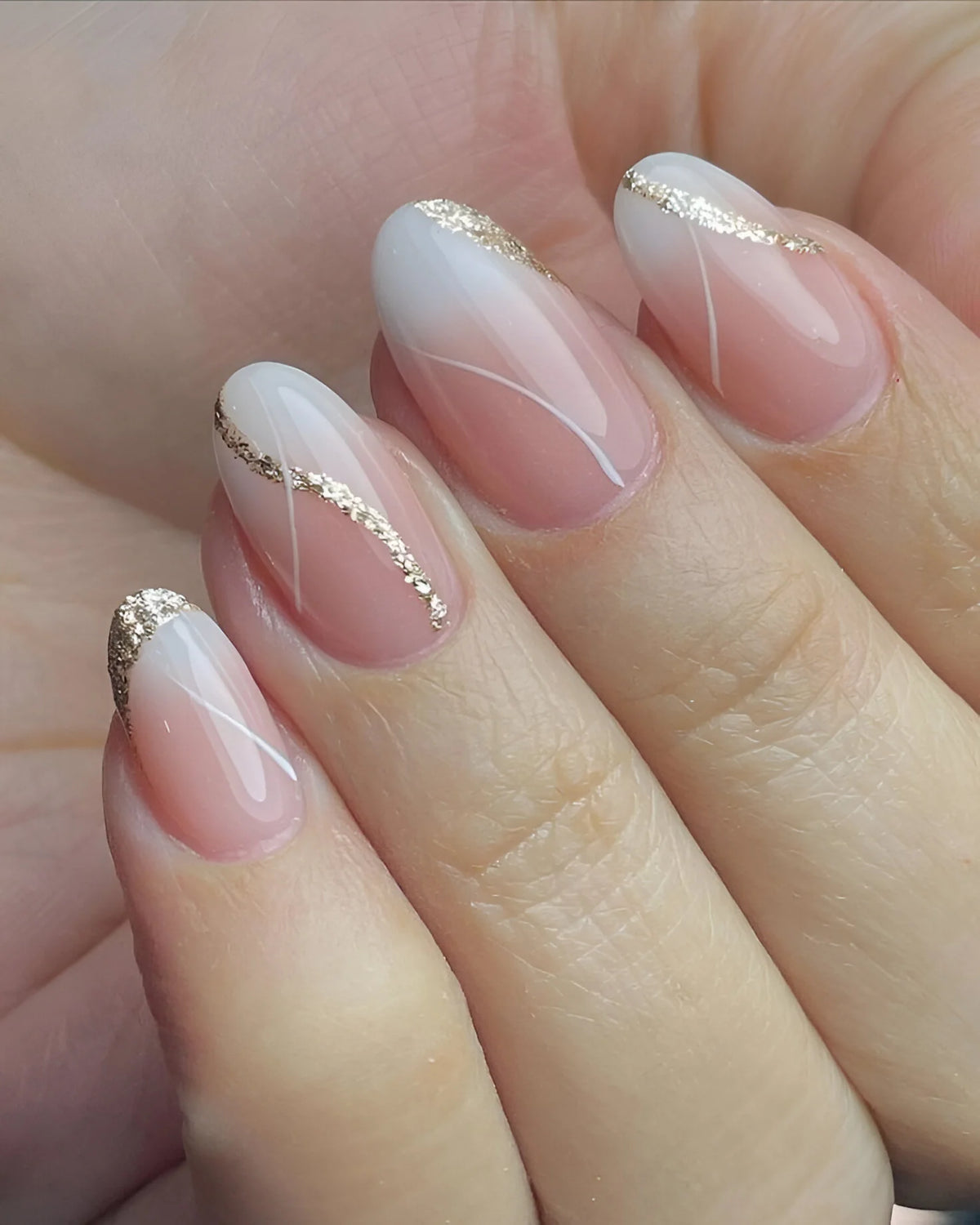 Gilded Wave Press-On Nails